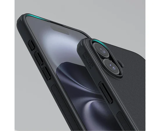 Чехол Nillkin Matte Pro для Apple iPhone 16 Plus (6.7") Черный / Black