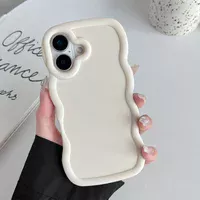 Чехол TPU Ripple для Apple iPhone 16 Plus (6.7") Antique White