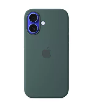 Чехол Silicone case (AAA) full with Magsafe and Animation для Apple iPhone 16 Plus (6.7") Lake Green