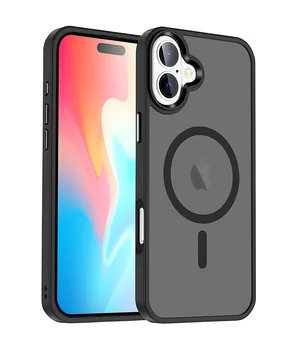 Чохол Ummi Colorful with MagSafe для Apple iPhone 16 Plus (6.7") Чорний / Black