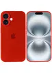 Чехол Silicone Case Full Camera Protective (AA) для Apple iPhone 16 Plus (6.7") Красный / Red