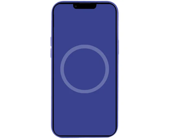 Чехол Silicone case (AAA) full with Magsafe and Animation для Apple iPhone 16 Plus (6.7") Ultramarine
