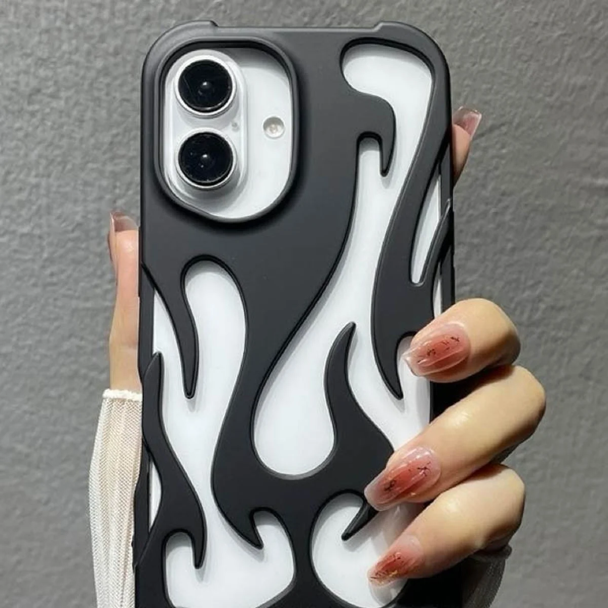 Чехол TPU WinFire для Apple iPhone 16 Plus (6.7") Black