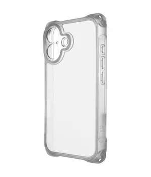 Чехол TPU CrossBody with straps для Apple iPhone 16 Plus (6.7") Transparent