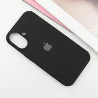 Чохол Silicone Case Full Protective (AA) для Apple iPhone 16 Plus (6.7") Чорний / Black