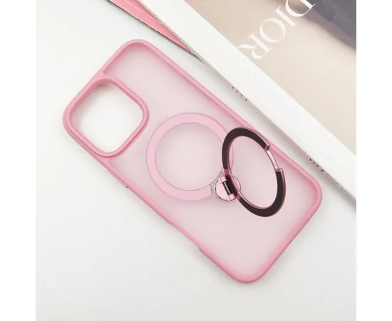 Чохол Ummi Colorful with MagSafe HQ Ring для iPhone 16 Pro Max (6.9") Pink