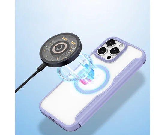 Чохол-книжка Dux Ducis Skin X Pro with MagSafe Apple iPhone 16 Pro Max (6.9") Purple