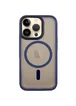 TPU+PC чохол Metal Buttons with MagSafe для Apple iPhone 16 Pro Max (6.9") Синій
