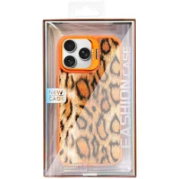 Чехол TPU+PC Wild Leopard with MagSafe для Apple iPhone 16 Pro Max (6.9") Orange