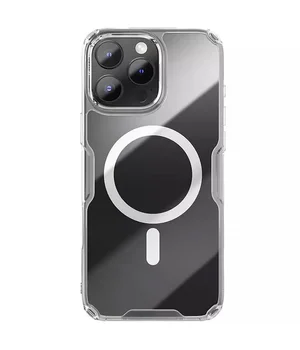 TPU чохол Nillkin Nature Pro Magnetic для Apple iPhone 16 Pro Max (6.9") Безбарвний (прозорий)
