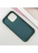 Чехол Silicone Case Full Protective (AA) для Apple iPhone 16 Pro Max (6.9") Зеленый / Cyprus Green