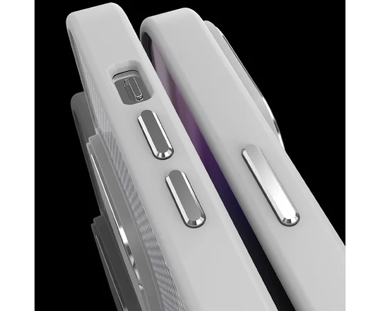 Чехол TPU+PC Carbon Mirage with MagSafe для Apple iPhone 16 Pro Max (6.9") Grey