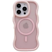 Чехол TPU+PC Undine with MagSafe для Apple iPhone 16 Pro Max (6.9") Pink