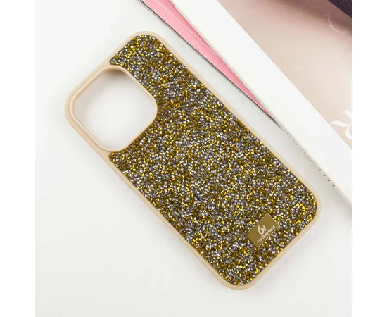 TPU чехол Bling World Rock Diamond для Apple iPhone 16 Pro Max (6.9") Золотой