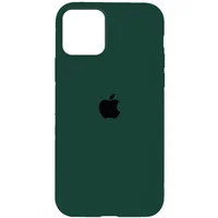 Чехол Silicone Case Full Protective (AA) для Apple iPhone 16 Pro Max (6.9") Зеленый / Forest green