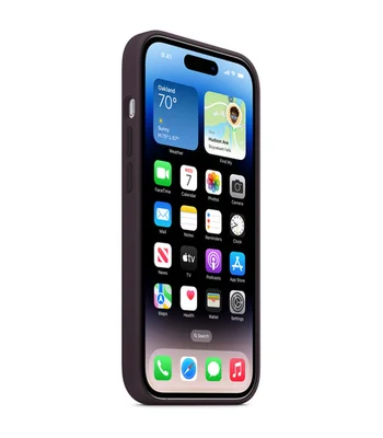 Чохол Silicone Case Full Protective (AA) для Apple iPhone 16 Pro Max (6.9") Фіолетовий / Elderberry