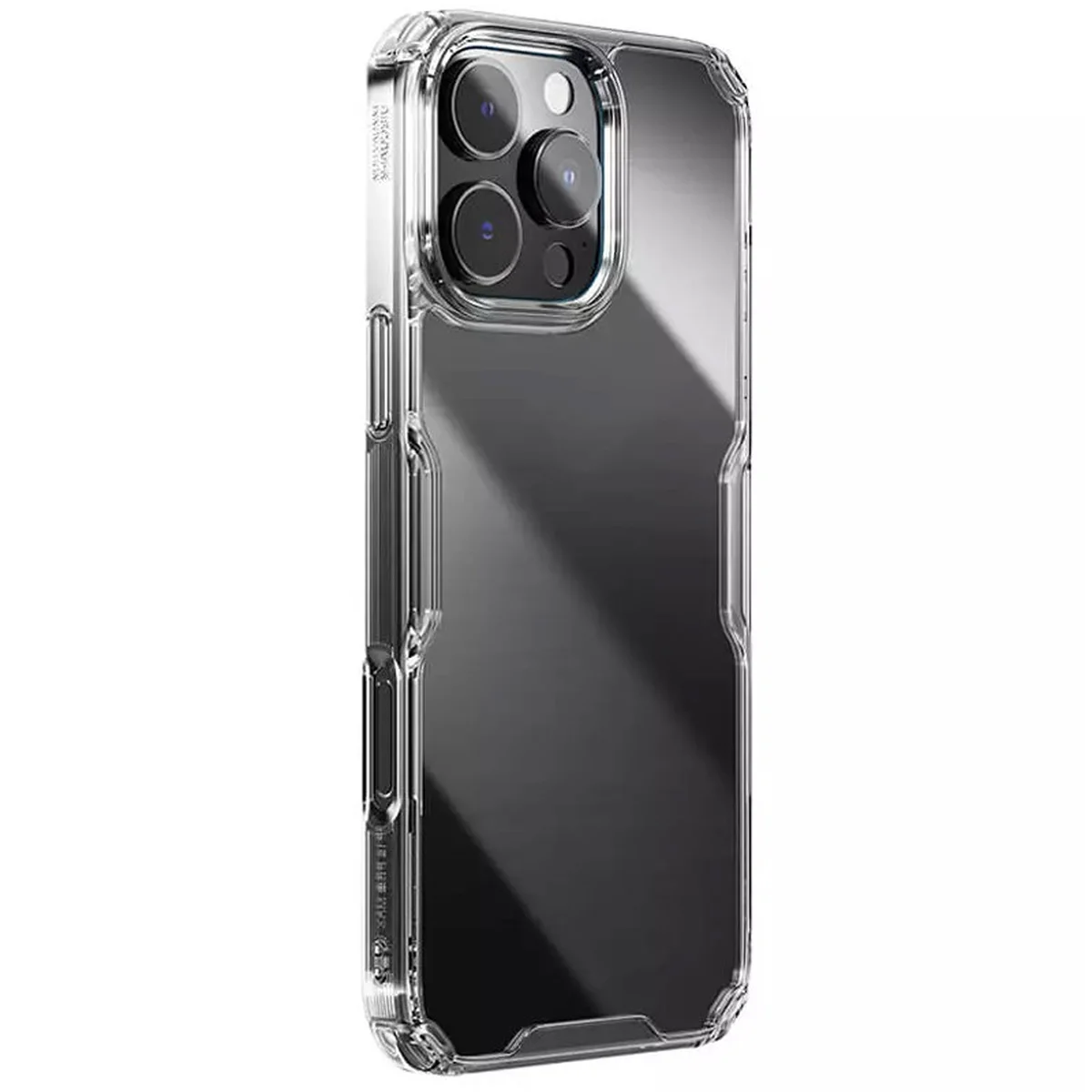TPU чехол Nillkin Nature Pro Series для Apple iPhone 16 Pro Max (6.9") Бесцветный (прозрачный)