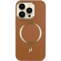Шкіряний чохол SnapCase with MagSafe для Apple iPhone 16 Pro Max (6.9") Brown