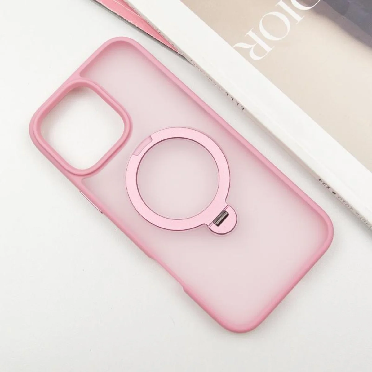 Чохол Ummi Colorful with MagSafe HQ Ring для Apple iPhone 16 Pro Max (6.9") Pink