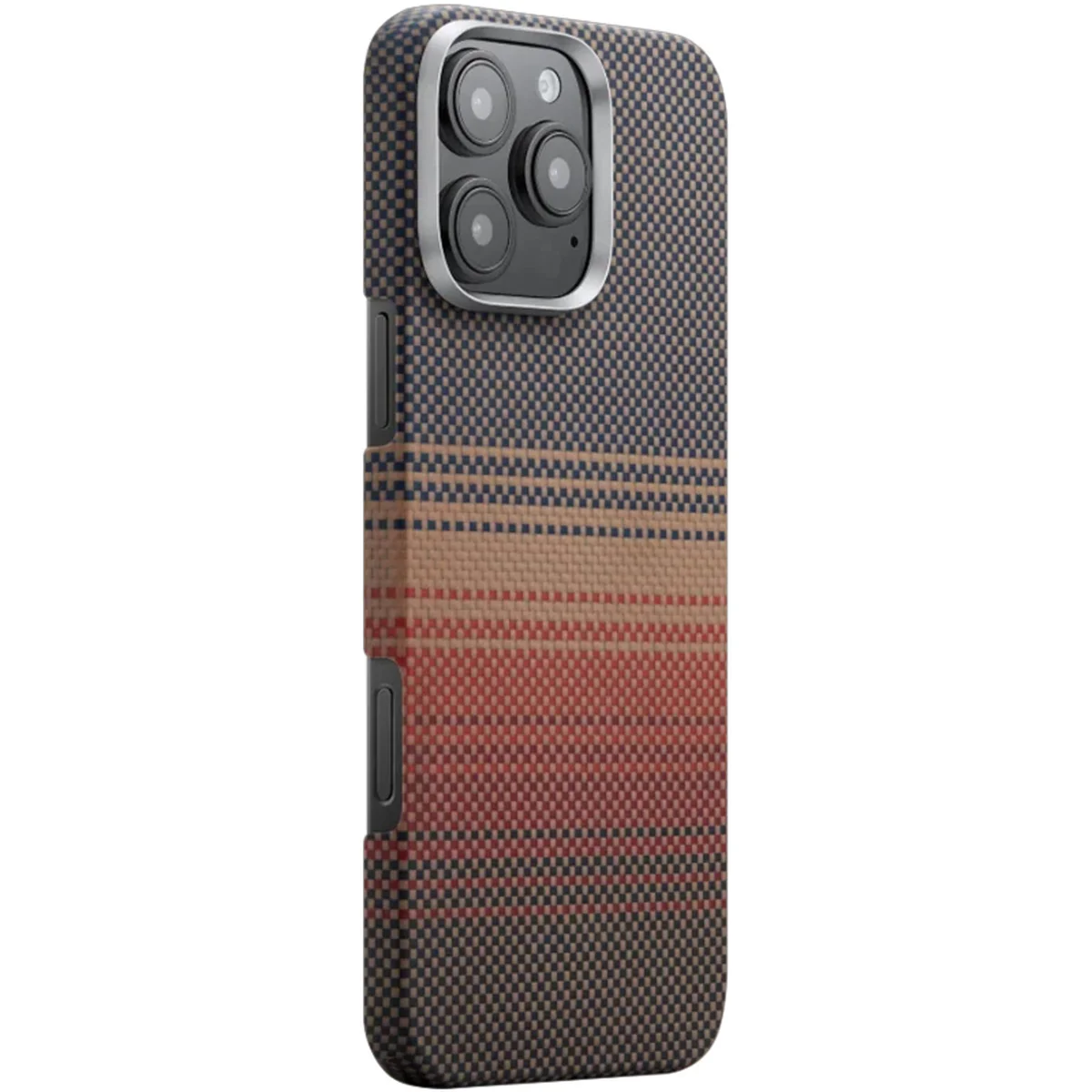 Чехол PC Carbon Protection Slim with MagSafe для Apple iPhone 16 Pro Max (6.9") Red