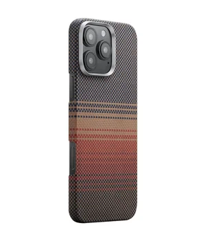 Чохол PC Carbon Protection Slim with MagSafe для Apple iPhone 16 Pro Max (6.9") Red