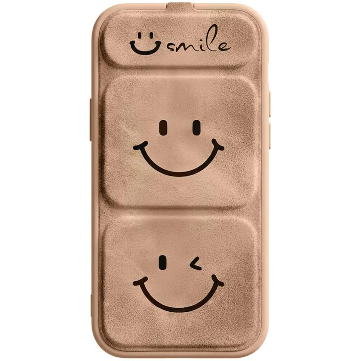 Чехол TPU Panel Stand для Apple iPhone 16 Pro Max (6.9") Soft Smile