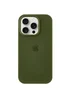 Чохол Silicone Case Full Protective (AA) для Apple iPhone 16 Pro Max (6.9") Зелений / Dark Olive