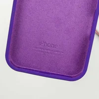 Чехол Silicone Case Full Protective (AA) для Apple iPhone 16 Pro Max (6.9") Фиолетовый / Ultra Violet