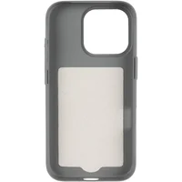 Чехол PC TechWoven Hybrid with MagSafe для Apple iPhone 16 Pro Max (6.9") Grey / Black