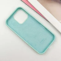 Чехол Silicone Case Full Protective (AA) для Apple iPhone 16 Pro Max (6.9") Бирюзовый / Turquoise