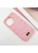 TPU чехол Bling World Rock Diamond для Apple iPhone 16 Pro Max (6.9") Розовый