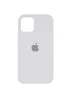 Чехол Silicone Case Full Protective (AA) для Apple iPhone 16 Pro Max (6.9") Белый / White