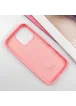 Чехол Silicone Case Full Protective (AA) для Apple iPhone 16 Pro Max (6.9") Розовый / Light pink