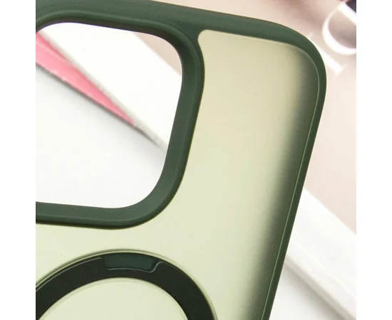 Чехол Ummi Colorful with MagSafe HQ Ring для Apple iPhone 16 Pro Max (6.9") Green