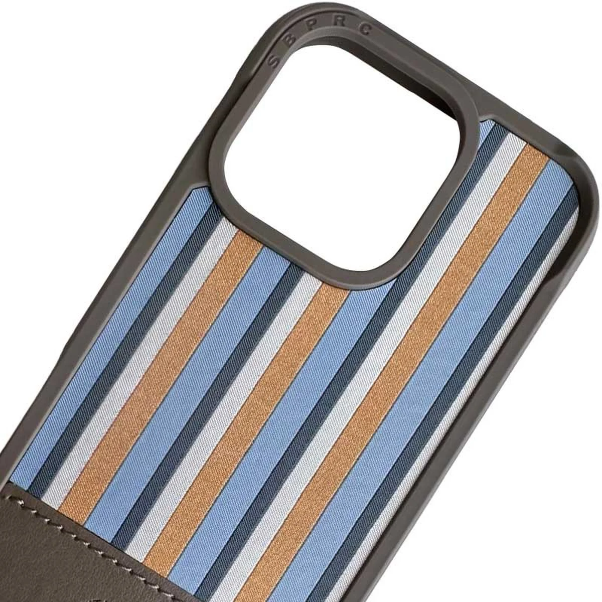 Кожаный чехол Polo Santa Barbara Isaac для Apple iPhone 16 Pro Max (6.9") Titanium grey