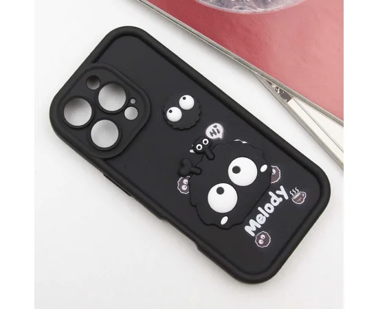 Чехол TPU Toys Case для Apple iPhone 16 Pro Max (6.9") Black / Melody