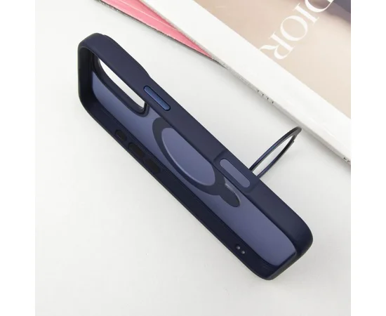 Чехол Ummi Colorful with MagSafe HQ Ring для Apple iPhone 16 Pro Max (6.9") Dark Blue