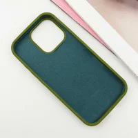 Чехол Silicone Case Full Protective (AA) для Apple iPhone 16 Pro Max (6.9") Зеленый / Dark Olive