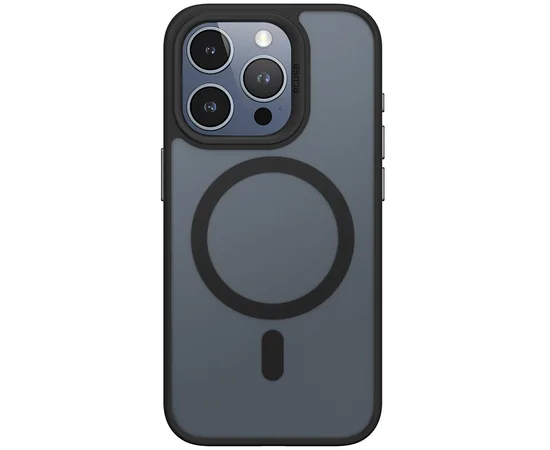 TPU+PC чохол Blueo Skin Friendly Frosted with MagSafe для Apple iPhone 16 Pro Max (6.9") Чорний
