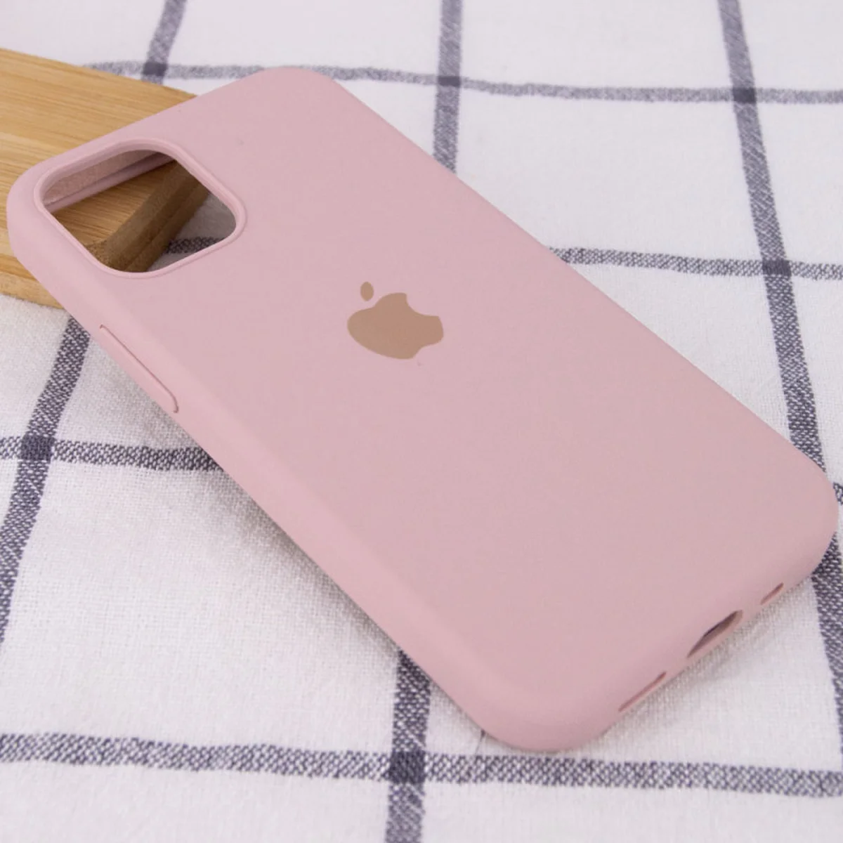 Чехол Silicone Case Full Protective (AA) для Apple iPhone 16 Pro Max (6.9") Розовый / Pink Sand