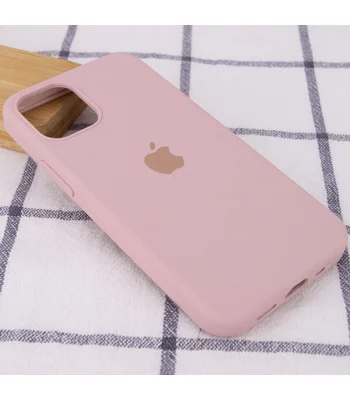 Чохол Silicone Case Full Protective (AA) Apple iPhone 16 Pro Max (6.9") Рожевий / Pink Sand