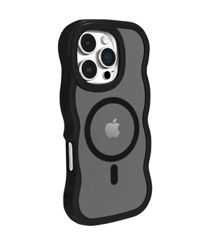 Чехол TPU+PC Undine with MagSafe для Apple iPhone 16 Pro Max (6.9") Black