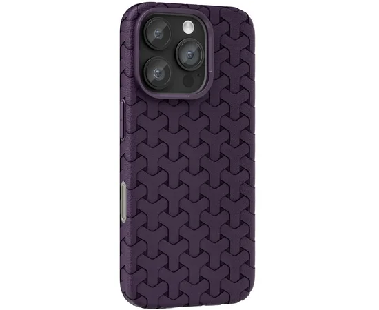 Чехол TPU Weaving для Apple iPhone 16 Pro Max (6.9") Purple