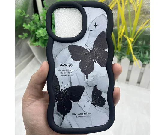 Чехол TPU Cloudy Pictures для Apple iPhone 16 Pro Max (6.9") Butterflies