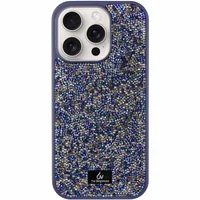 TPU чехол Bling World Rock Diamond для Apple iPhone 16 Pro Max (6.9") Синий