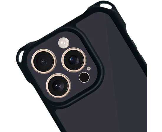 Чехол TPU CrossBody with straps для Apple iPhone 16 Pro Max (6.9") Black