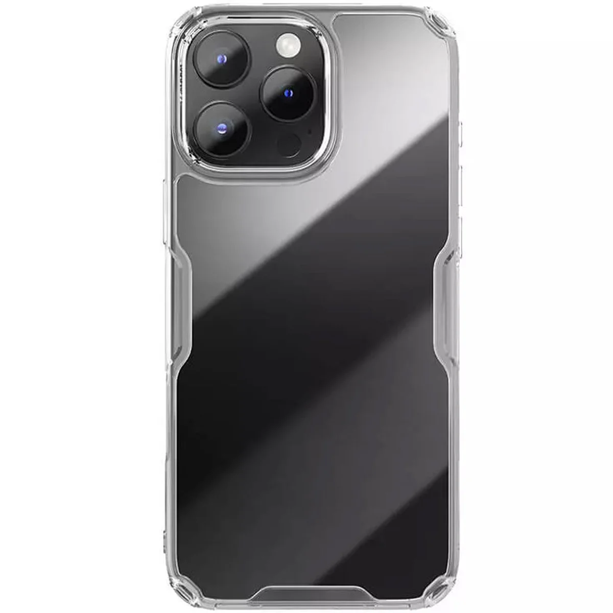 TPU чехол Nillkin Nature Pro Series для Apple iPhone 16 Pro Max (6.9") Бесцветный (прозрачный)