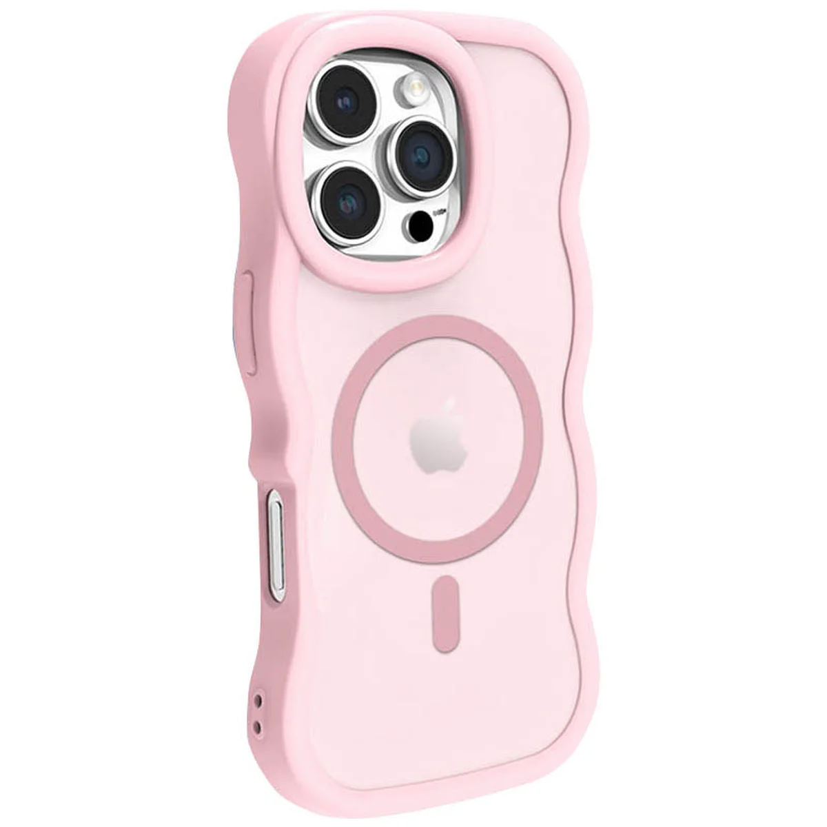 Чехол TPU+PC Undine with MagSafe для Apple iPhone 16 Pro Max (6.9") Pink