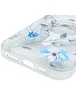 TPU+PC чехол Clear Garden with MagSafe для Apple iPhone 16 Pro Max (6.9") Blue Blossom