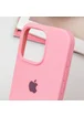 Чехол Silicone Case Full Protective (AA) для Apple iPhone 16 Pro Max (6.9") Розовый / Light pink